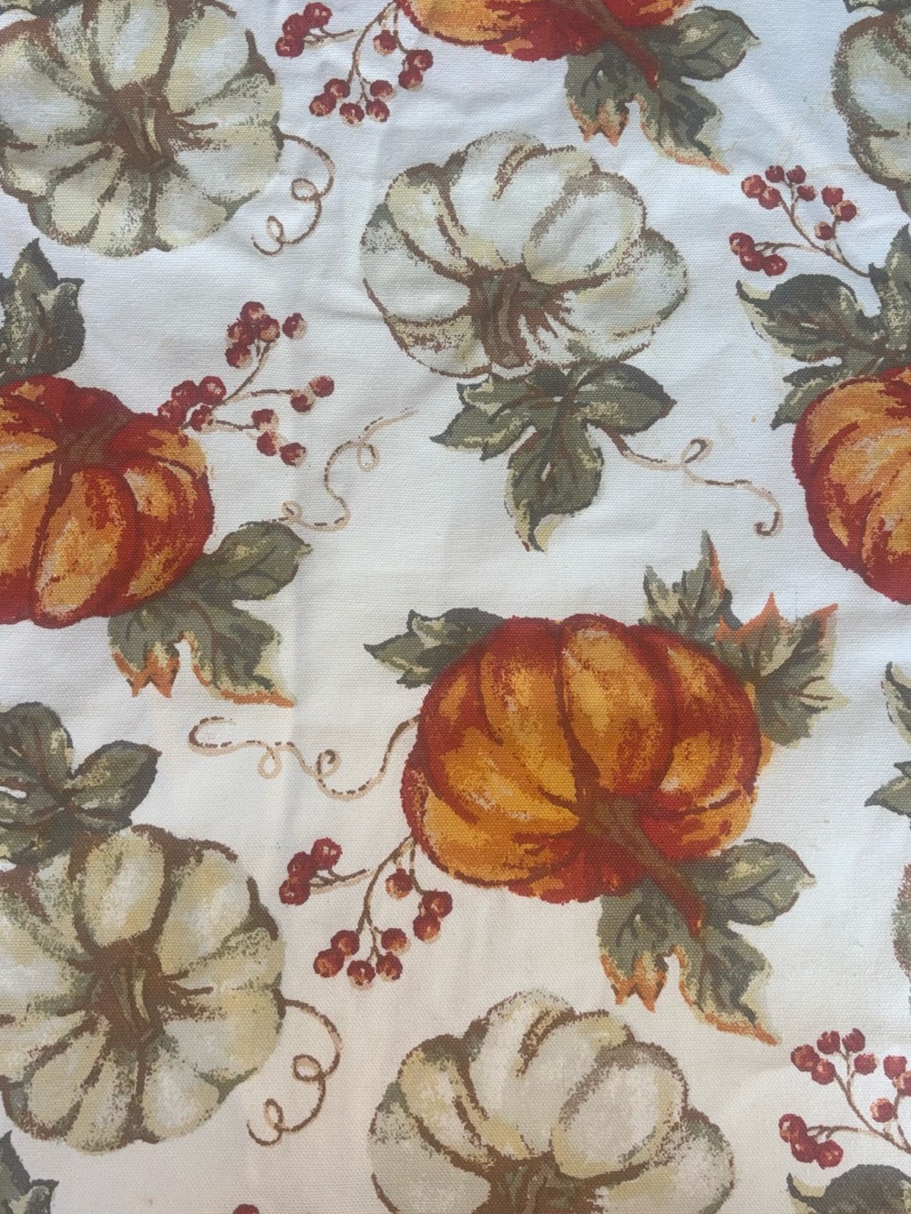 Autumn Pumpkin Print table cloth 56x100